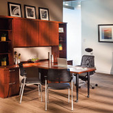 Definition – When the work is serious, this private office furniture will support the weight of the work