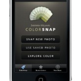 ColorSnap - Access hues for your residential or commercial spaces through ColorSnap, an award-winning mobile phone application from Sherwin-Williams. This free color-matching app allows users to capture a photo and then match the photo’s hues to more than 1,500 Sherwin-Williams colors.