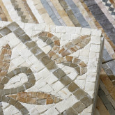 Many of Global Granite and Marble’s mosaics are made from stone hand cut by master craftsmen from around the world.