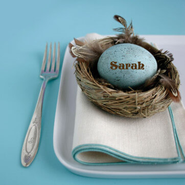 Place Setting Egg