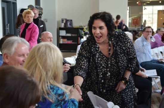 Rachel didn't spare a moment when it came to meeting Indiana's design professionals.