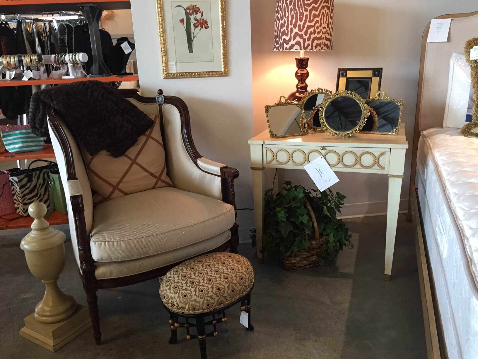 Significant markdowns on select showroom merchandise and 20% off accessories.