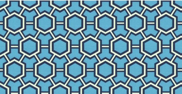 Courbet Reflection Fabric by Jonathan Adler available through a Design Professional at The Trade Source.