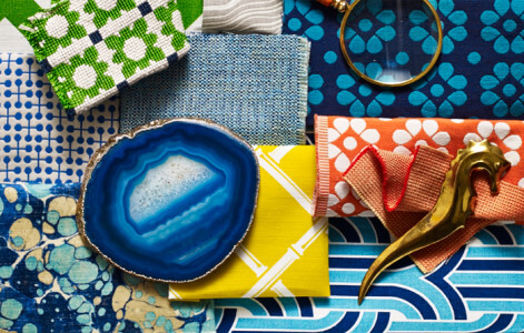 Jonathan Adler for Kravet Collections available through The Trade Source.