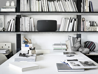 The Sonos Play:5 Wireless Speaker offers Trueplay tuning which delivers sound that's true to the music and right for the room. Available from The Premier Group.