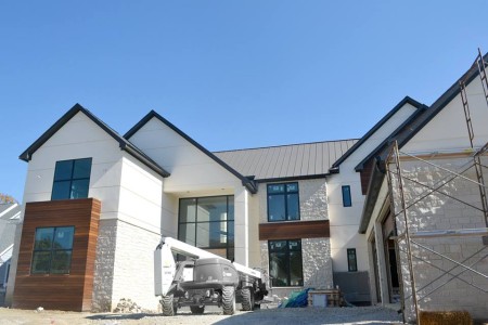 Construction, architecture and design by MAWR Design in progress for the 2015 Home of Distinction.