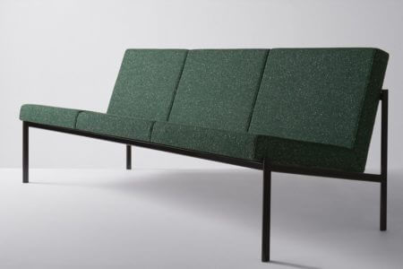 1960 Kiki Sofa for Artek Upholstered in Reflex by Raf Simons for Kvadrat.