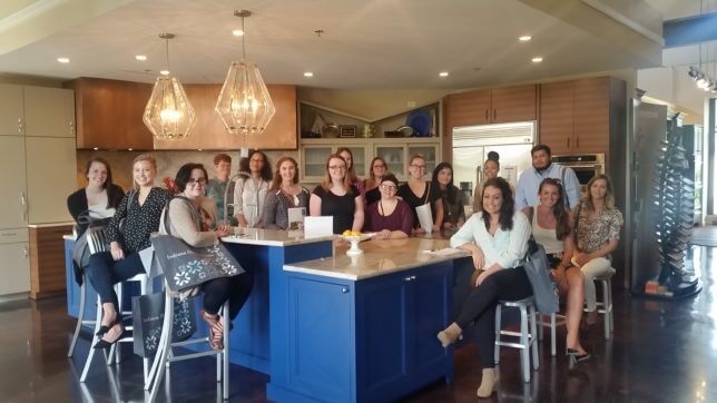 Interior Design students visit Ferguson Bath, Kitchen & Lighting Gallery.